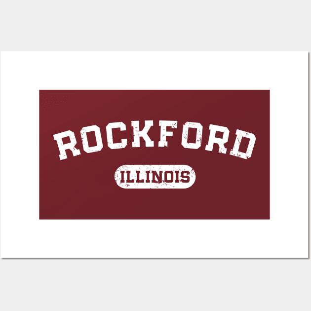 Rockford Illinois Wall Art by Azarine